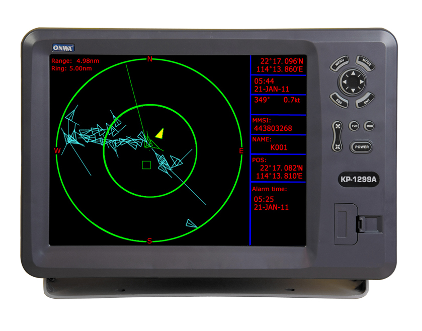 Onwa 12.1” GPS Plotter with AIS